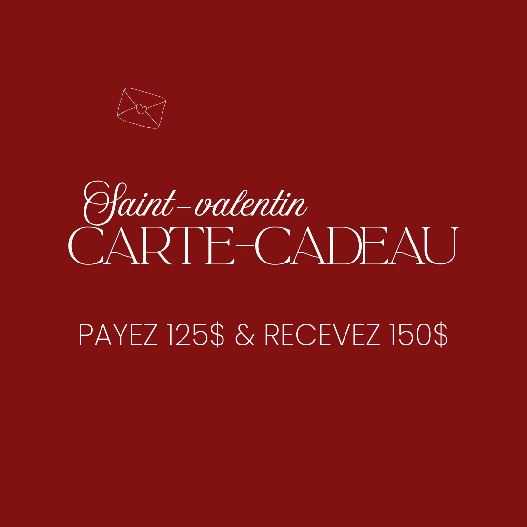 PROMOTION SAINT-VALENTIN (CARTES-CADEAUX)